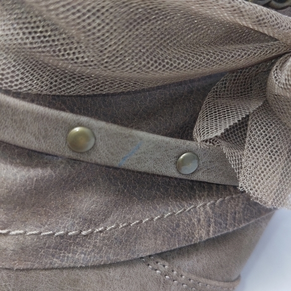 Jellypop Blake Vegan Ankle Boots with Bow and Chain - Picture 10 of 10